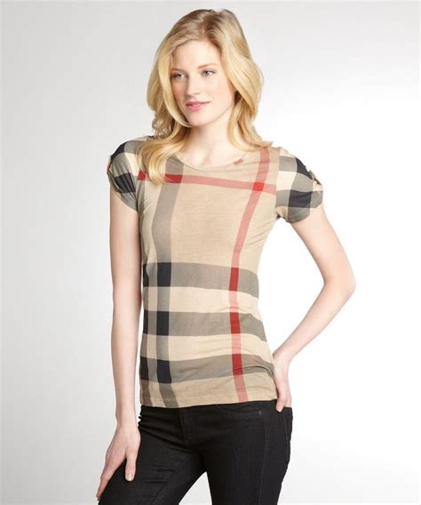 girls burberry t shirt|burberry shirt women outfit.